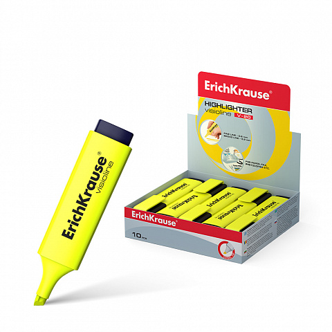 Fluorescente  ErichKrause® Visioline amarillo